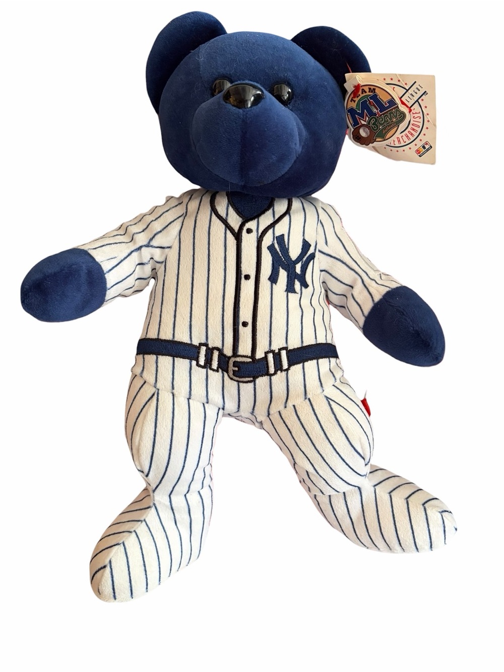 Vintage NY Yankees Team Beans Derek Jeter Bear Beanie Plush 8” MLB NWT